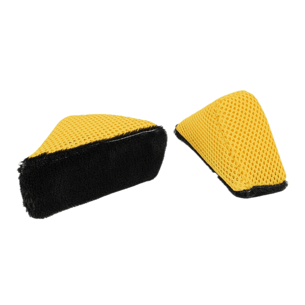 [Scrub Ninja] Wedge Scrubber - For Leather, Vinyl and Plastic -(5 in. x 2.5 in. x 2 in.)- 2 pack