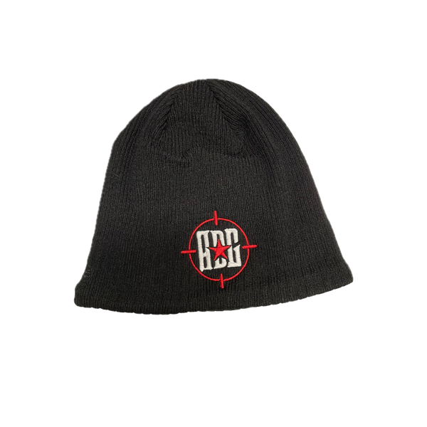 American Detailer Garage Crosshairs embroidered black  Beanie