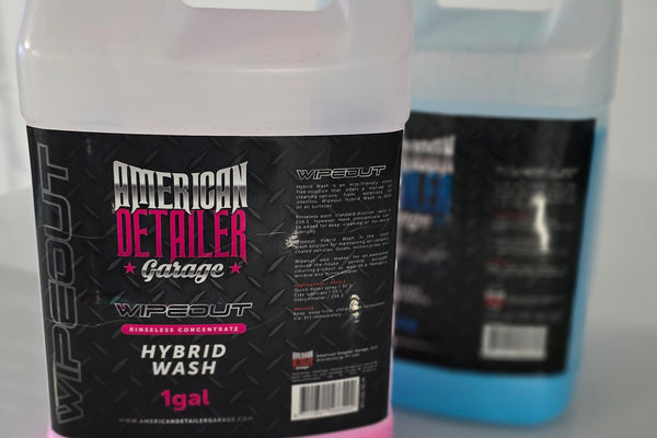 Wipeout!  The Ultimate Solution to rinseless washing!