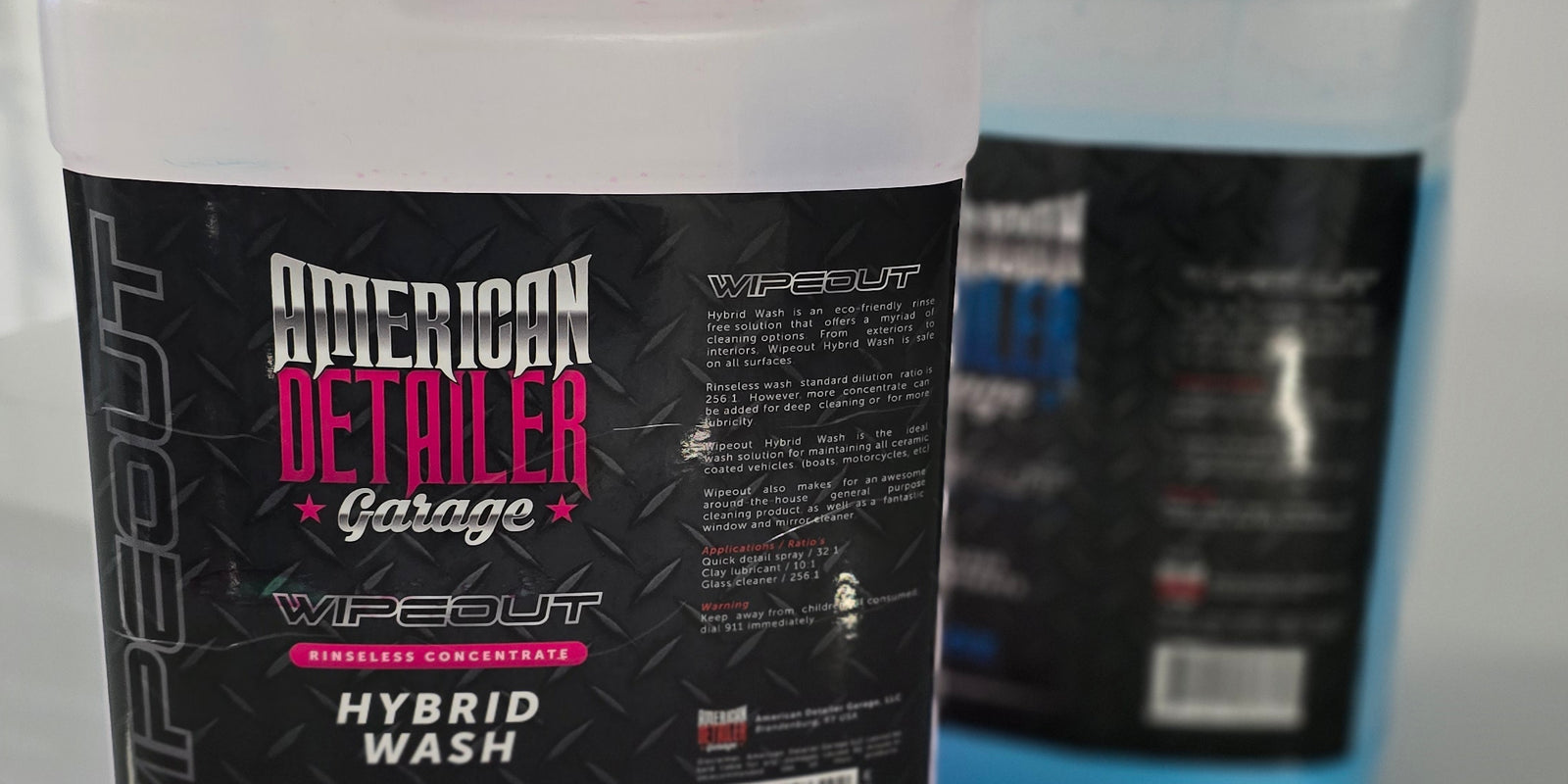 Wipeout!  The Ultimate Solution to rinseless washing!