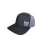 ADG Trucker Snapback Trucker Style hat (black)