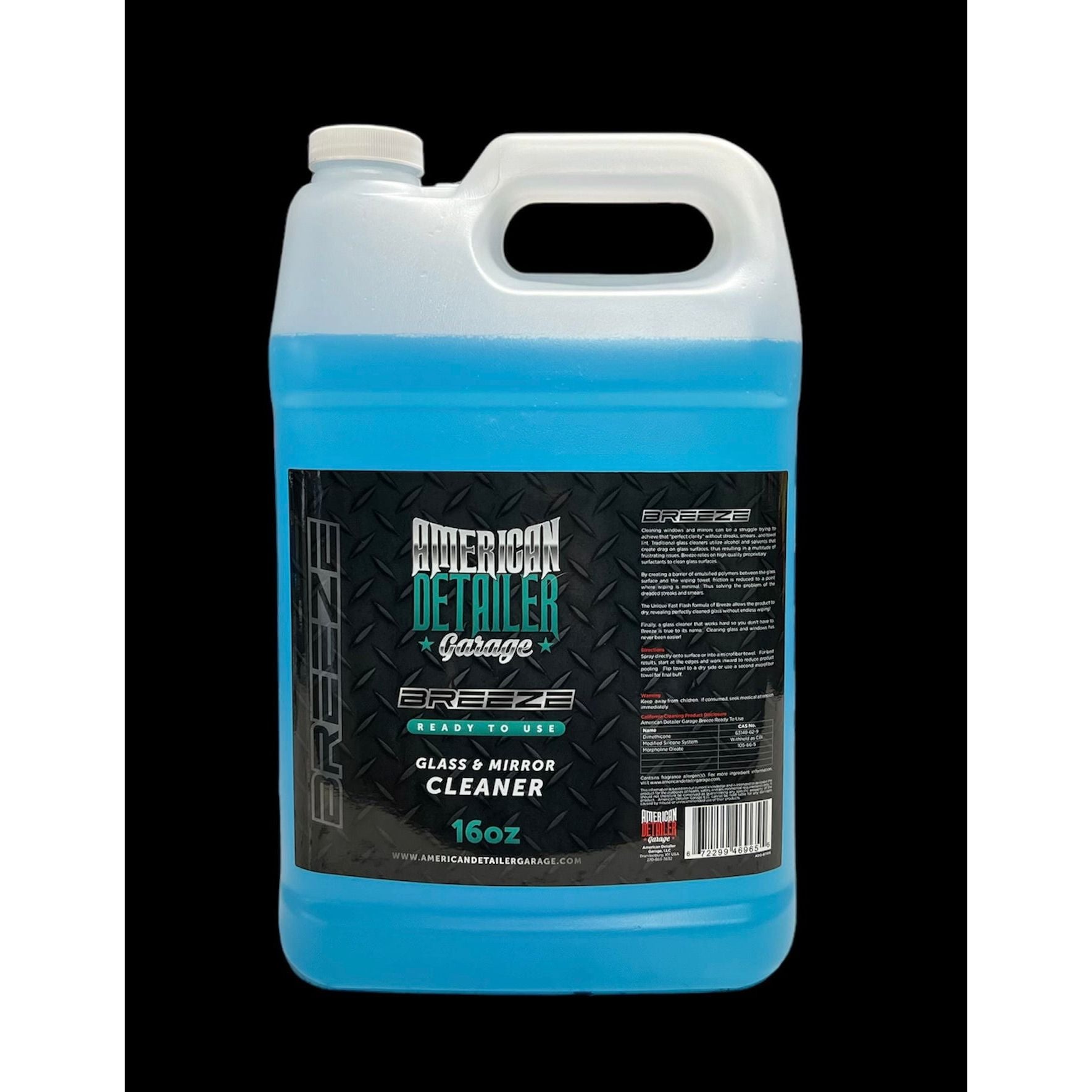 Breeze Ready To Use Glass, & Mirror Cleaner – American Detailer Garage